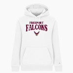 FREEPORT HIGH SCHOOL FALCONS <span class="pdp-name-mascot">FREEPORT FALCONS</span> BSN SPORTS Women's Cotton Rich Fleece Hoodie Front Thumbnail