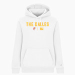 THE DALLES HIGH SCHOOL RIVERHAWKS BSN SPORTS Women's Cotton Rich Fleece Hoodie Front Thumbnail