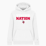 Montgomery Vikings BSN SPORTS Women's Cotton Rich Fleece Hoodie Front Thumbnail