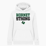BOLES HIGH SCHOOL HORNETS BSN SPORTS Women's Cotton Rich Fleece Hoodie Front Thumbnail