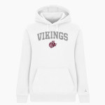 DANVILLE HIGH SCHOOL VIKINGS <span class="pdp-name-mascot">DANVILLE VIKINGS</span> BSN SPORTS Women's Cotton Rich Fleece Hoodie Front Thumbnail