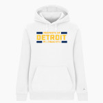 DETROIT COUNTRY DAY SCHOOL YELLOWJACKETS <span class="pdp-name-mascot">DETROIT YELLOWJACKETS</span> BSN SPORTS Women's Cotton Rich Fleece Hoodie Front Thumbnail
