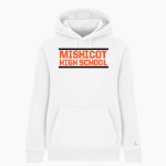 MISHICOT HIGH SCHOOL INDIANS <span class="pdp-name-mascot">MISHICOT INDIANS</span> BSN SPORTS Women's Cotton Rich Fleece Hoodie Front Thumbnail