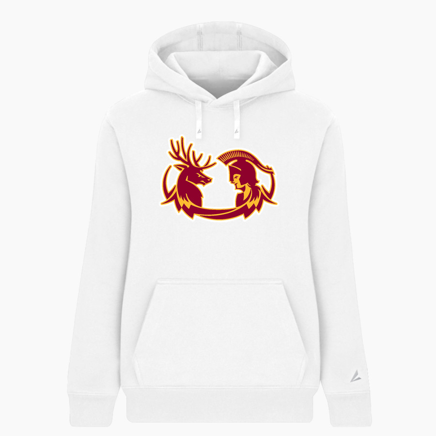 CLAREMONT MUDD SCRIPPS Athenas BSN SPORTS Women's Cotton Rich Fleece Hoodie