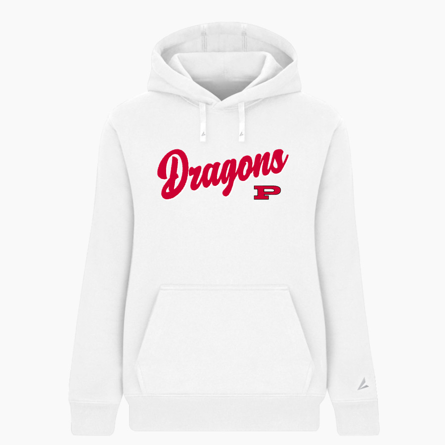 PEKIN COMMUNITY HIGH SCHOOL DRAGONS BSN SPORTS Women's Cotton Rich Fleece Hoodie