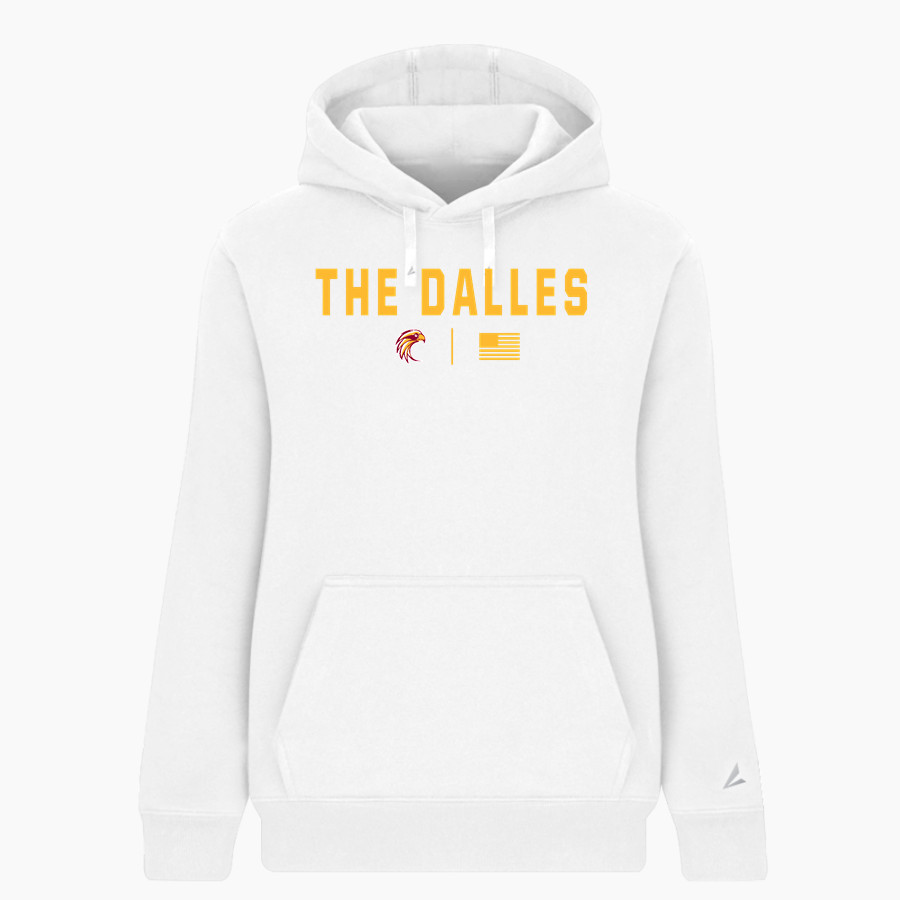 THE DALLES HIGH SCHOOL RIVERHAWKS BSN SPORTS Women's Cotton Rich Fleece Hoodie