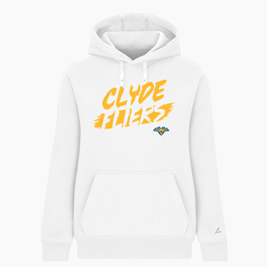 CLYDE HIGH SCHOOL FLIERS <span class="pdp-name-mascot">CLYDE FLIERS</span> BSN SPORTS Women's Cotton Rich Fleece Hoodie