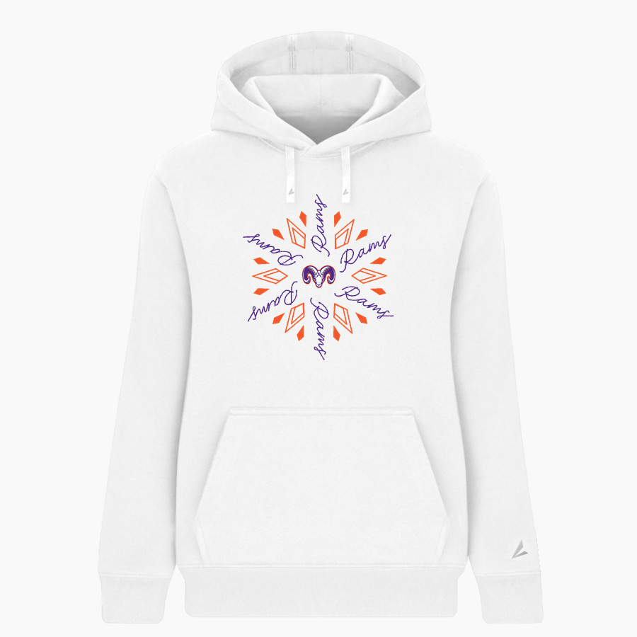 McDonough Rams BSN SPORTS Women's Cotton Rich Fleece Hoodie