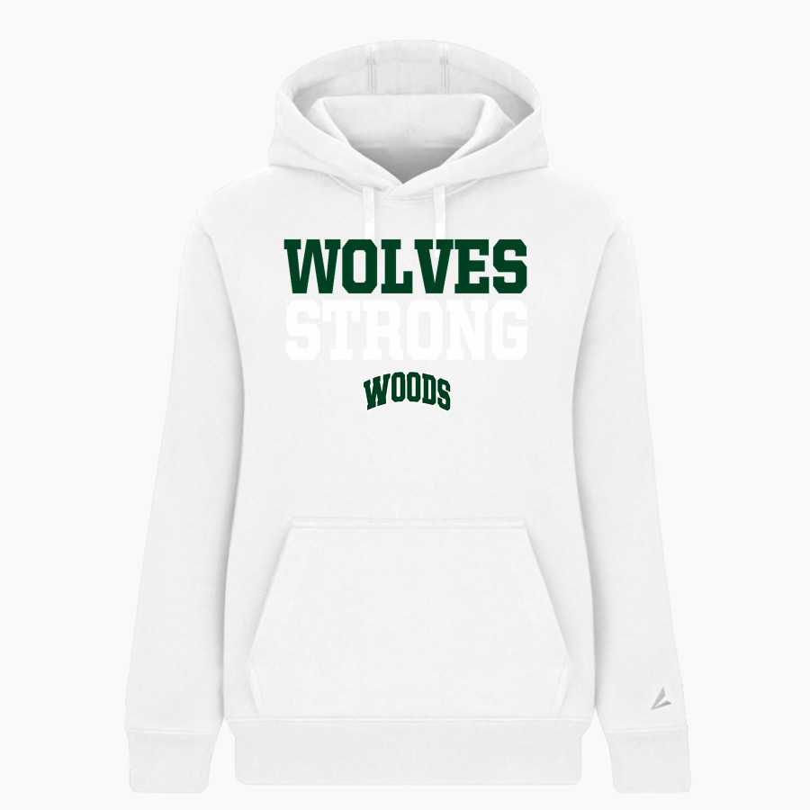 Woods Charter Wolves BSN SPORTS Women's Cotton Rich Fleece Hoodie
