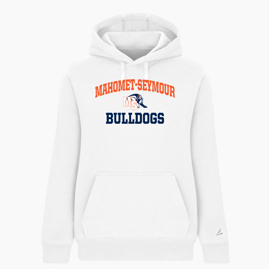 Mahomet-Seymour Bulldogs <span class="pdp-name-mascot">Mahomet-Seymour Bulldogs</span> BSN SPORTS Women's Cotton Rich Fleece Hoodie