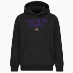 LYON COUNTY HIGH SCHOOL LYONS BSN SPORTS Youth Cotton Rich Fleece Hoodie Front Thumbnail