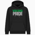 Salem Baptist Vikings BSN SPORTS Youth Cotton Rich Fleece Hoodie Front Thumbnail