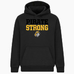 PERQUIMANS COUNTY HIGH SCHOOL PIRATES <span class="pdp-name-mascot">PERQUIMANS COUNTY PIRATES</span> BSN SPORTS Youth Cotton Rich Fleece Hoodie Front Thumbnail