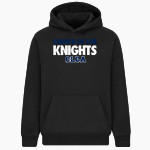 Crown of Life Knights <span class="pdp-name-mascot">Crown of Life Christian Academy Knights</span> BSN SPORTS Youth Cotton Rich Fleece Hoodie Front Thumbnail