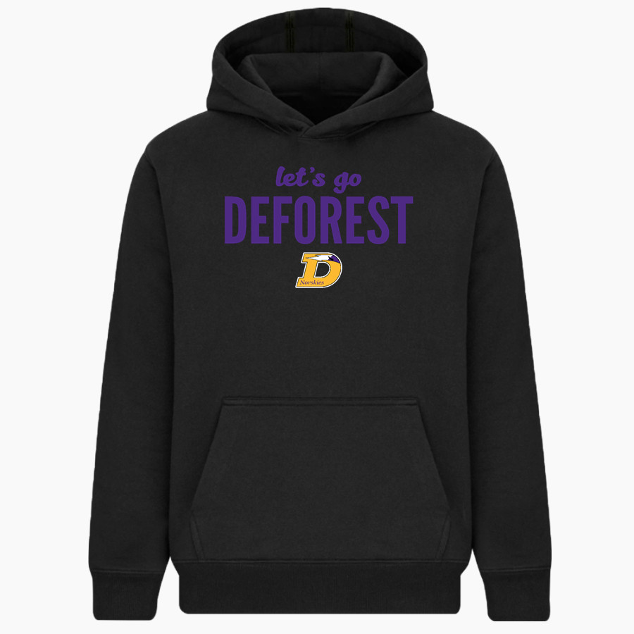 DEFOREST HIGH SCHOOL NORSKIES BSN SPORTS Youth Cotton Rich Fleece Hoodie