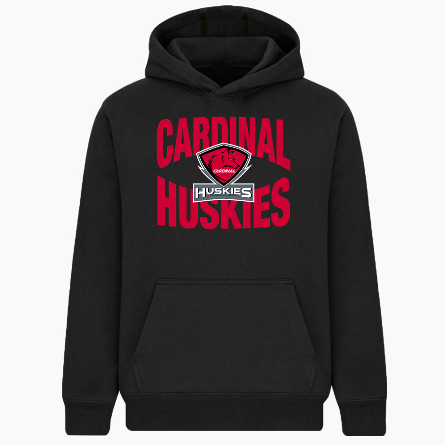 CARDINAL HIGH SCHOOL HUSKIES <span class="pdp-name-mascot">CARDINAL HUSKIES</span> BSN SPORTS Youth Cotton Rich Fleece Hoodie