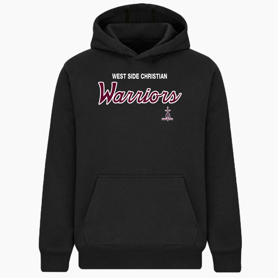 WEST SIDE CHRISTIAN SCHOOL WARRIORS <span class="pdp-name-mascot">WEST SIDE CHRISTIAN WARRIORS</span> BSN SPORTS Youth Cotton Rich Fleece Hoodie