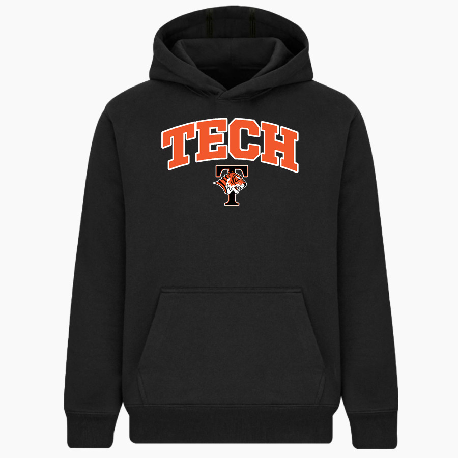 Tech High School Tigers <span class="pdp-name-mascot">Tech High School</span> BSN SPORTS Youth Cotton Rich Fleece Hoodie