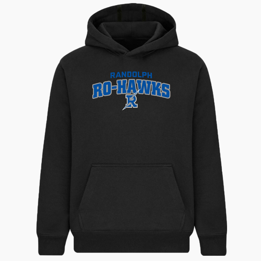 RANDOLPH HIGH SCHOOL RO-HAWKS <span class="pdp-name-mascot">RANDOLPH RO-HAWKS</span> BSN SPORTS Youth Cotton Rich Fleece Hoodie