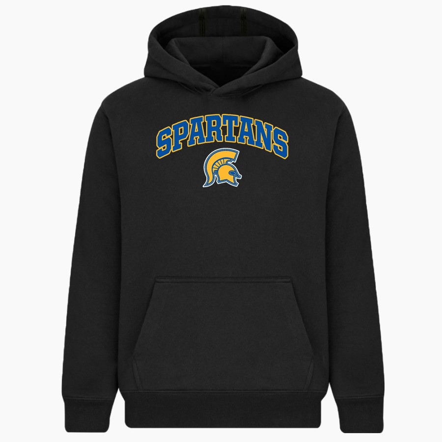 MASON CO CENTRAL HIGH SCHOOL SPARTANS BSN SPORTS Youth Cotton Rich Fleece Hoodie
