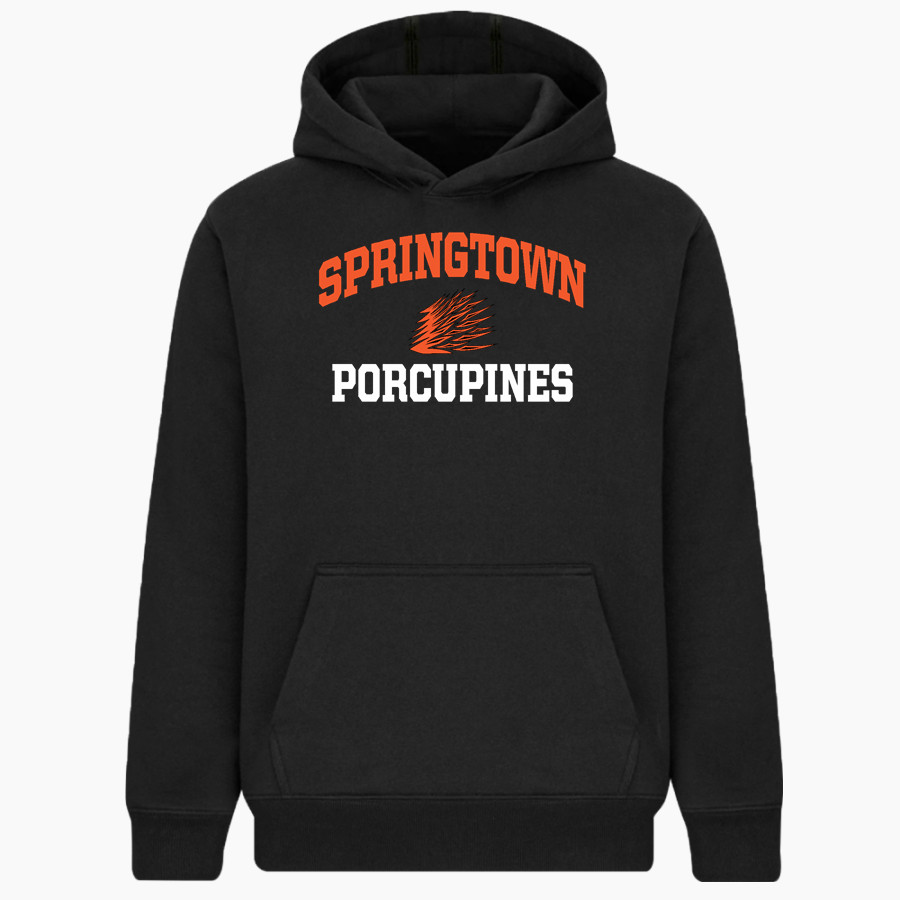 SPRINGTOWN HIGH SCHOOL PORCUPINES BSN SPORTS Youth Cotton Rich Fleece Hoodie