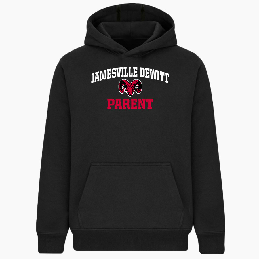 Jamesville DeWitt Red Rams BSN SPORTS Youth Cotton Rich Fleece Hoodie