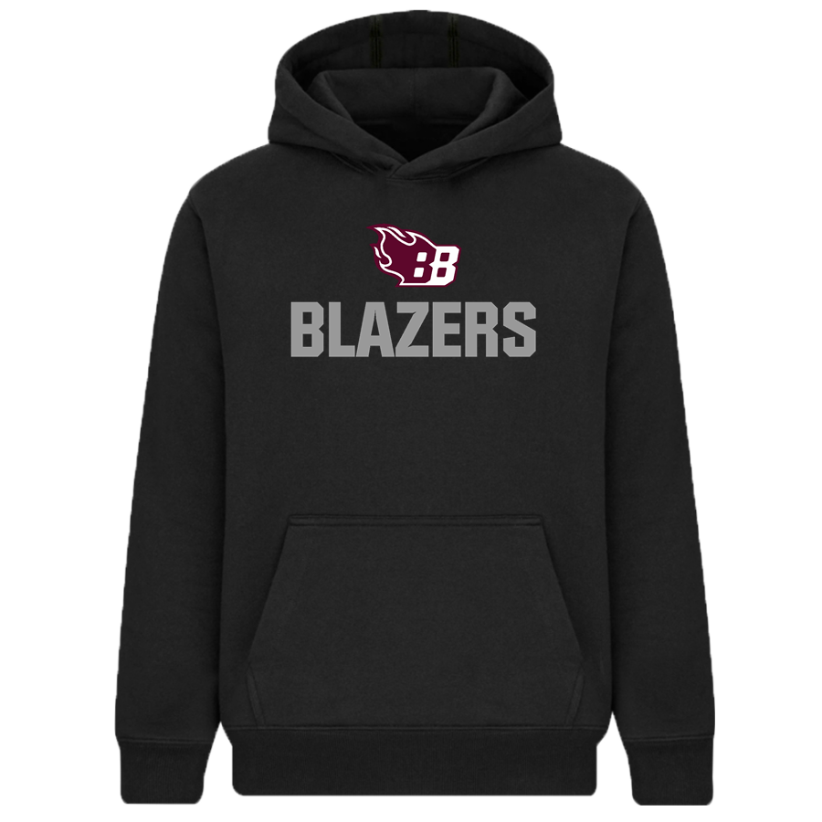 Burgundy Blazers <span class="pdp-name-mascot">Burgundy Farm Blazers</span> BSN SPORTS Youth Cotton Rich Fleece Hoodie