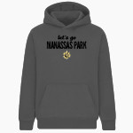 Manassas Park Cougars BSN SPORTS Youth Cotton Rich Fleece Hoodie Front Thumbnail
