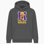 Miles Golden Bears BSN SPORTS Youth Cotton Rich Fleece Hoodie Front Thumbnail