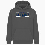 Calvary Lions BSN SPORTS Youth Cotton Rich Fleece Hoodie Front Thumbnail