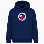 Kairos Public Schools Patriots <span class="pdp-name-mascot">Kairos Public Schools Patriots</span> BSN SPORTS Youth Cotton Rich Fleece Hoodie Front Thumbnail