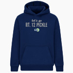 Rt. 12 Pickle Rt. 12 Pickle <span class="pdp-name-mascot">Rt. 12 Pickle</span> BSN SPORTS Youth Cotton Rich Fleece Hoodie Front Thumbnail