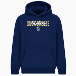 GULF BREEZE HIGH SCHOOL DOLPHINS BSN SPORTS Youth Cotton Rich Fleece Hoodie Front Thumbnail