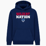 Hazen Union Wildcats BSN SPORTS Youth Cotton Rich Fleece Hoodie Front Thumbnail