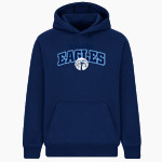 WILLOWS ACADEMY Eagles <span class="pdp-name-mascot">Willows Eagles</span> BSN SPORTS Youth Cotton Rich Fleece Hoodie Front Thumbnail