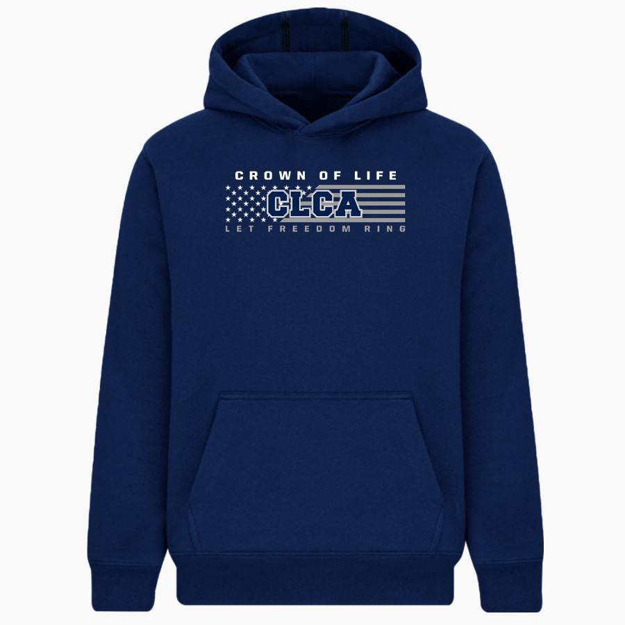 Crown of Life Knights <span class="pdp-name-mascot">Crown of Life Christian Academy Knights</span> BSN SPORTS Youth Cotton Rich Fleece Hoodie