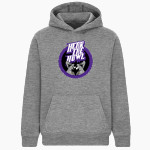 JJC Wolves BSN SPORTS Youth Cotton Rich Fleece Hoodie Front Thumbnail