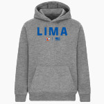 Lima Locos Locos BSN SPORTS Youth Cotton Rich Fleece Hoodie Front Thumbnail