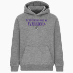 Wichita Warriors Home Acc. Warriors <span class="pdp-name-mascot">Wichita Warriors Home Acc. Warriors</span> BSN SPORTS Youth Cotton Rich Fleece Hoodie Front Thumbnail