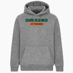 Shark Research & Conservation The Official Online Store BSN SPORTS Youth Cotton Rich Fleece Hoodie Front Thumbnail