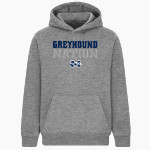 Moravian University Greyhounds <span class="pdp-name-mascot">Moravian University Greyhounds</span> BSN SPORTS Youth Cotton Rich Fleece Hoodie Front Thumbnail
