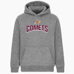NORTHERN MICHIGAN CHRISTIAN HS COMETS BSN SPORTS Youth Cotton Rich Fleece Hoodie Front Thumbnail