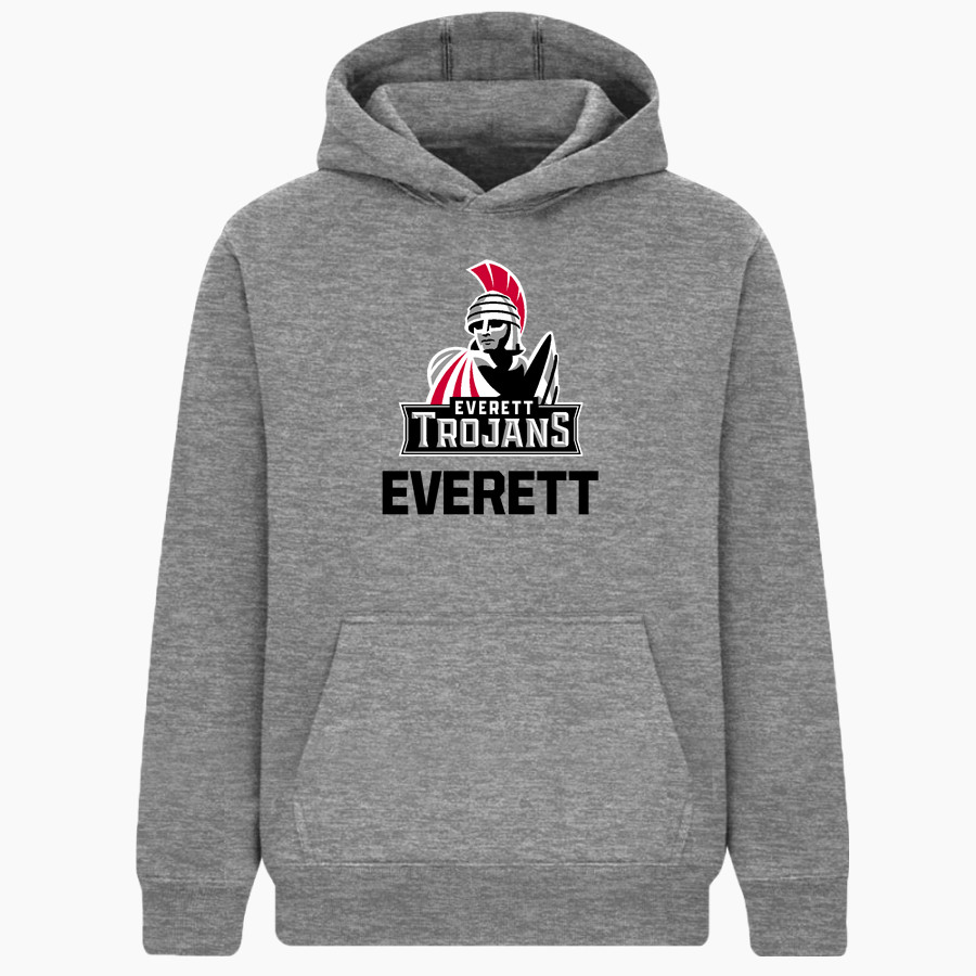 Everett Trojan BSN SPORTS Youth Cotton Rich Fleece Hoodie