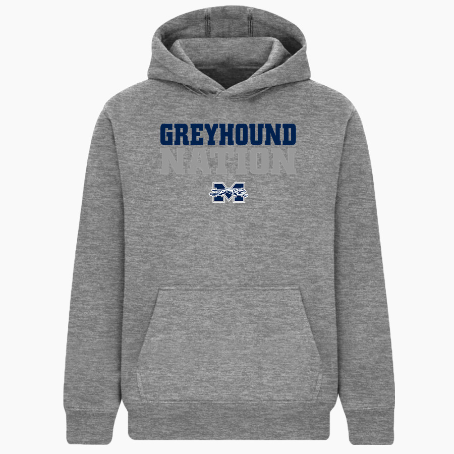Moravian University Greyhounds <span class="pdp-name-mascot">Moravian University Greyhounds</span> BSN SPORTS Youth Cotton Rich Fleece Hoodie