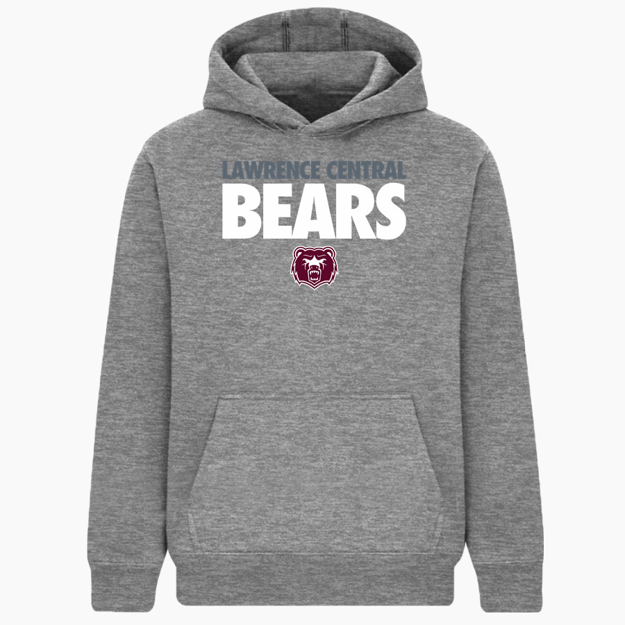 LAWRENCE CENTRAL HIGH SCHOOL BEARS <span class="pdp-name-mascot">LAWRENCE BEARS</span> BSN SPORTS Youth Cotton Rich Fleece Hoodie