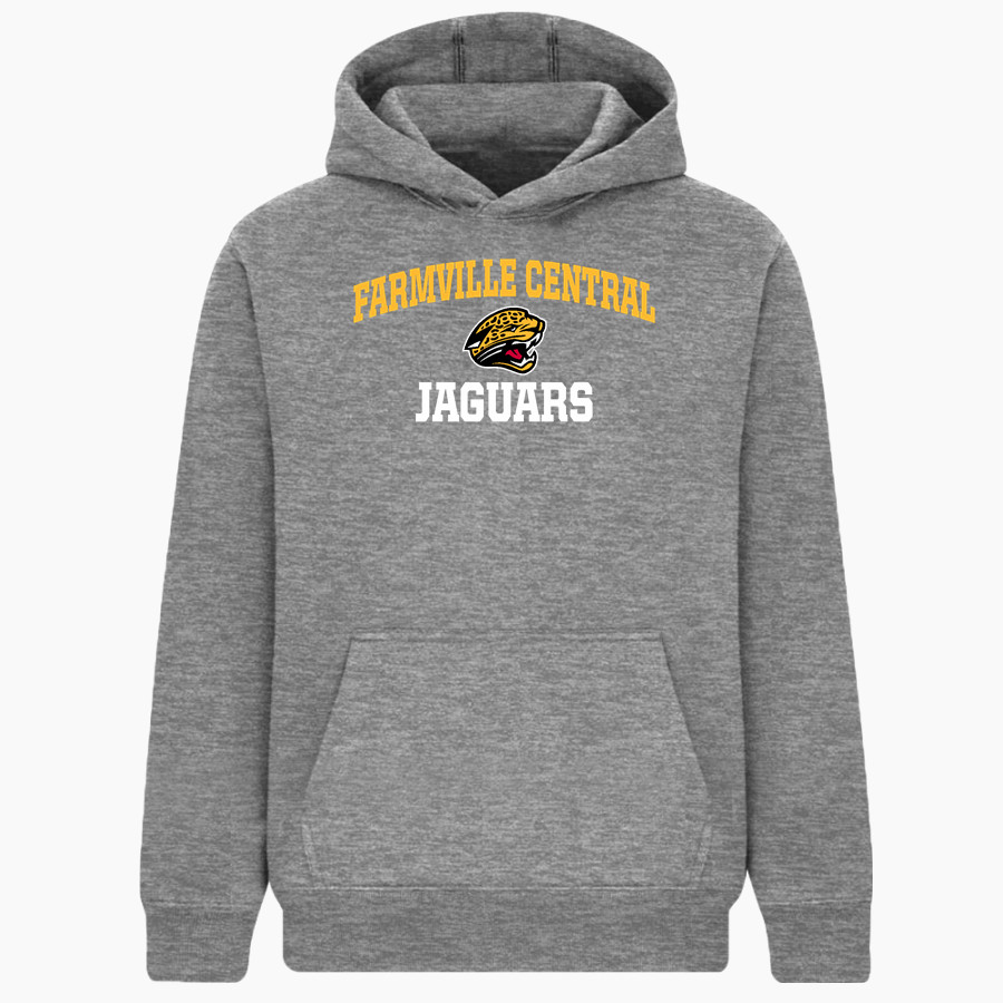 FARMVILLE CENTRAL HIGH SCHOOL JAGUARS <span class="pdp-name-mascot">FARMVILLE CENTRAL JAGUARS</span> BSN SPORTS Youth Cotton Rich Fleece Hoodie