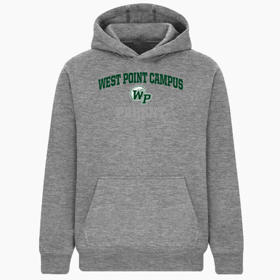 WEST POINT HIGH SCHOOL CAMPUS GREEN WAVE <span class="pdp-name-mascot">WEST POINT CAMPUS GREEN WAVES</span> BSN SPORTS Youth Cotton Rich Fleece Hoodie