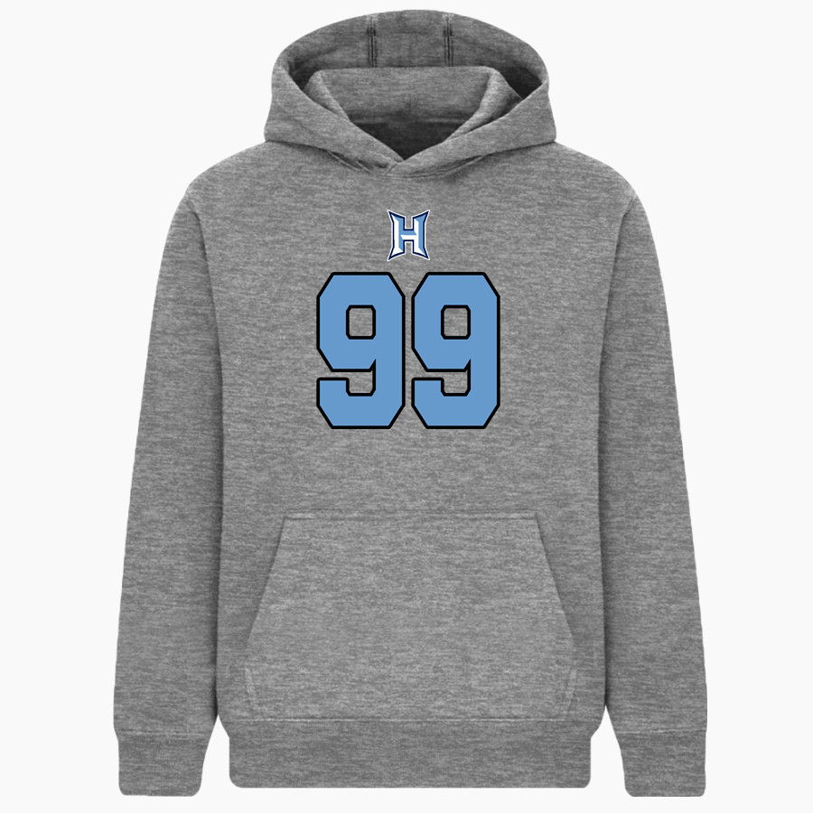 HAMPTON HIGH SCHOOL BULLDOGS <span class="pdp-name-mascot">HAMPTON BULLDOGS</span> BSN SPORTS Youth Cotton Rich Fleece Hoodie