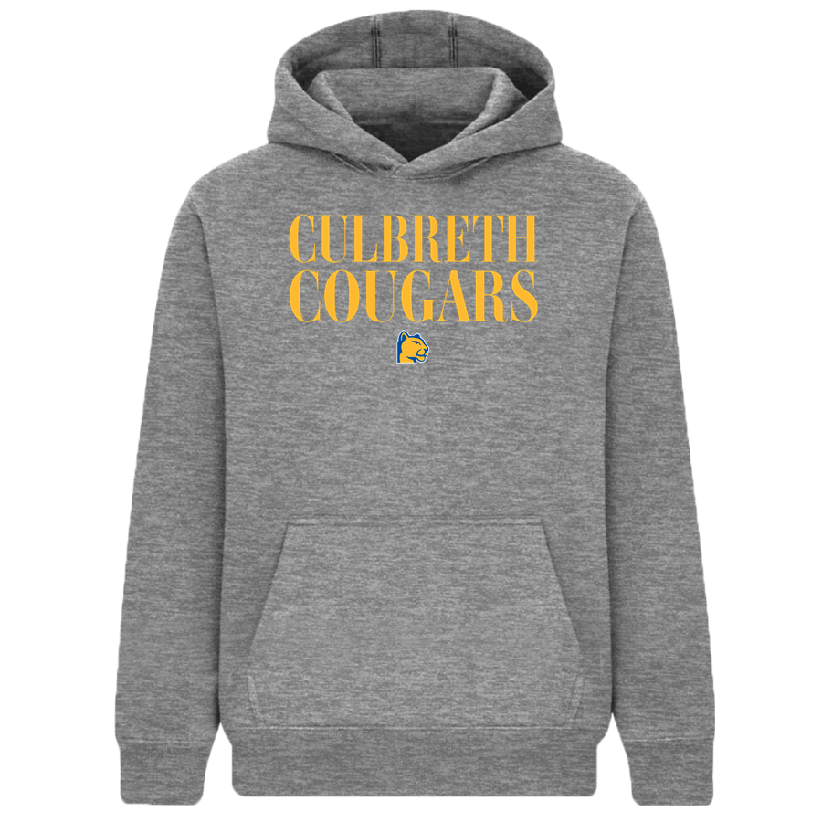 CULBRETH Cougars <span class="pdp-name-mascot">GREY CULBRETH MIDDLE SCHOOL Cougars</span> BSN SPORTS Youth Cotton Rich Fleece Hoodie
