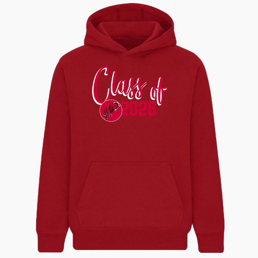 LAURENS CENTRAL SCHOOL LEOPARDS <span class="pdp-name-mascot">LAURENS LEOPARDS</span> BSN SPORTS Youth Cotton Rich Fleece Hoodie